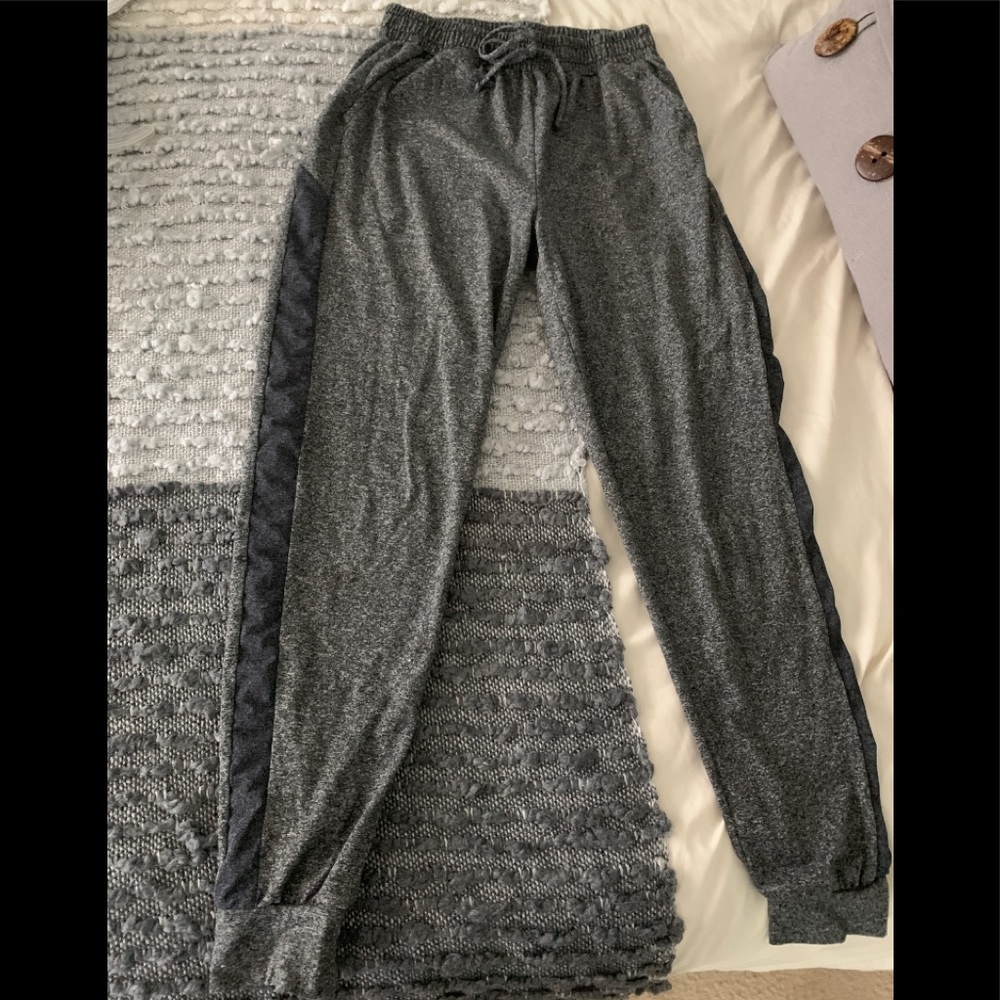 Gray joggers size M
